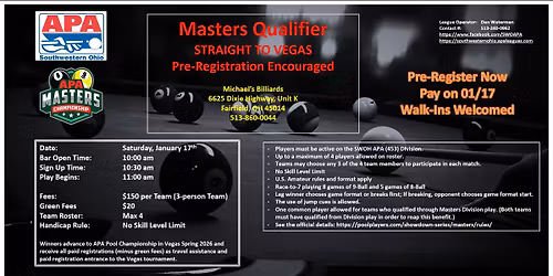 Masters Qualifier