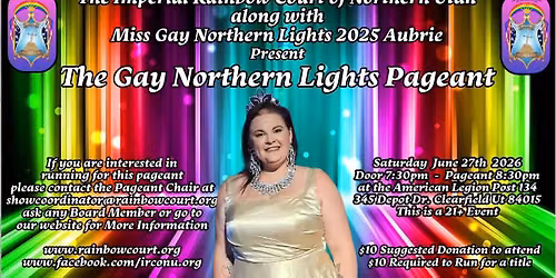 2026 Gay Northern Lights Pageant