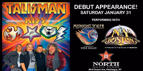 TALISMAN DEBUT At 89 North Music Venue