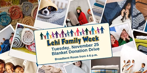 Blanket Donation Drive Hosted by the Lehi Youth Council