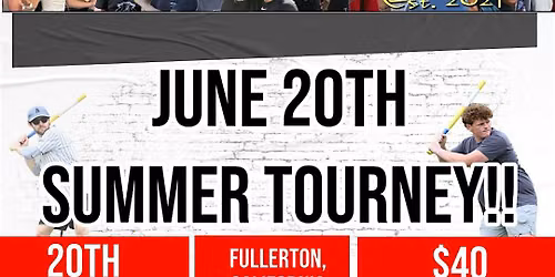 June 20th, 2026 SoCal Wiffle Medium Pitch Tournament