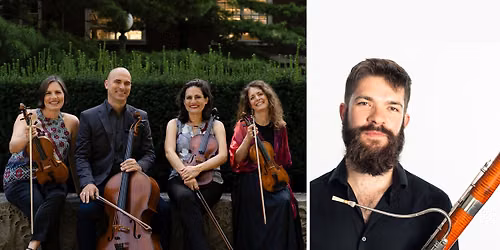 Jupiter String Quartet with Ben Roidl-Ward, Bassoon - A New Music Festival Event