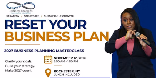 Reset Your Business Plan