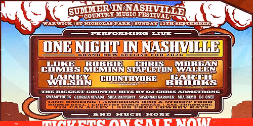 Summer In Nashville - Warwick 2026