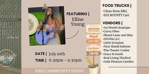 Patio Summer Social