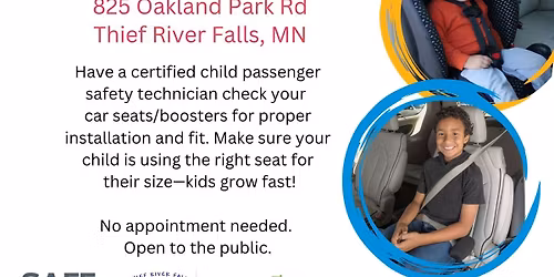 Thief River Falls Car Seat Checkup