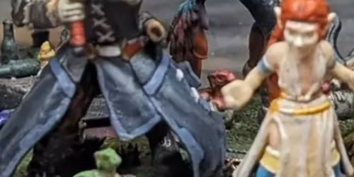 D&D minis painting workshop