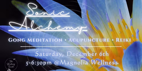 Sonic Alchemy: A Resonant Journey of Gong, Acupuncture & Reiki