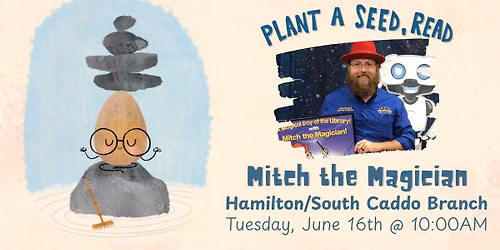 Mitch the Magician at the Hamilton\/South Caddo Branch