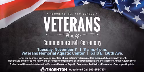 Veterans Day Commemoration Ceremony