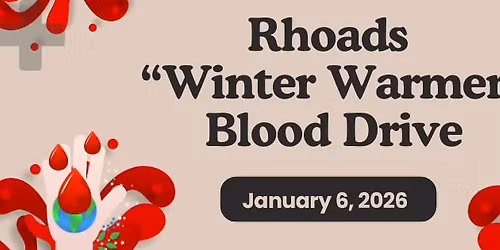 Rhoads Winter Warmer Blood Drive