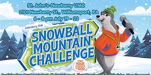 Vacation Bible School - Snowball Mountain Challenge