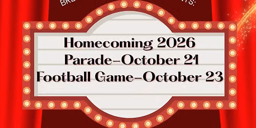 Homecoming Parade - Lights, Camera, Cub!