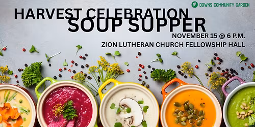 Harvest Celebration Supper