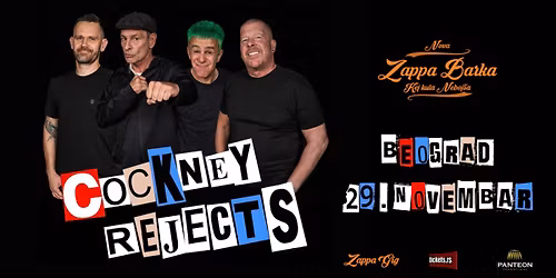 Cockney Rejects - Live \/\/ Zappa Barka