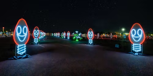 Lubbock Light Park at South Plains Mall!