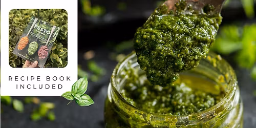 Lets Make Pesto, Hummus and Crackers at Ken's!