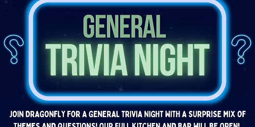 General Trivia Night!