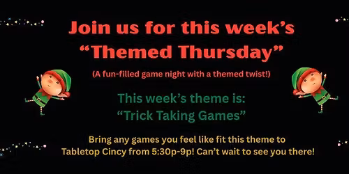 Themed Thursday: Trick Taking Games
