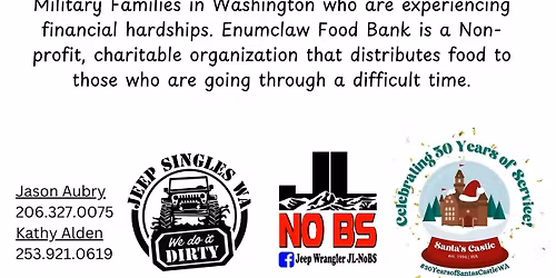 6th Annual Toy Drive\/Jeep Parade