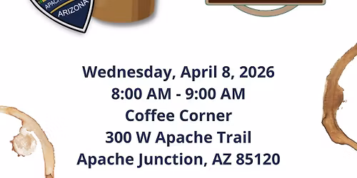 Coffee With a Cop - Coffee Corner