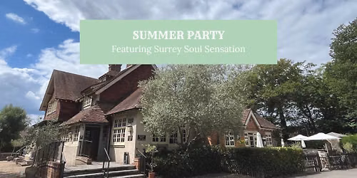 Summer Party featuring Surrey Soul Sensation