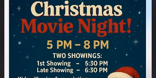 Christmas Movie Night Fundraiser