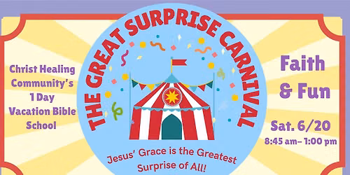 Christ Healing Community's 1-Day VBS Experience