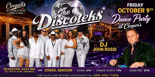 The Discoteks Dance and Dinner Party at Cooper's Riverview!