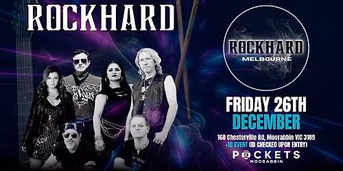 ROCKHARD RETURNS TO A HEADLINE SHOW | Live @ Pockets
