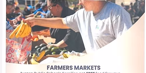 Free Fresh Food Market Event- See Flyer