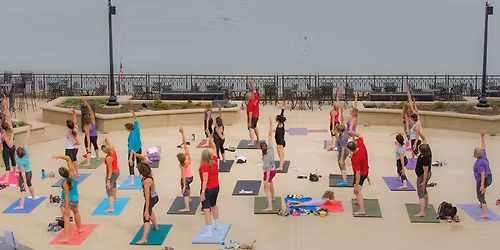 Sunset Yoga on The Edgewater Grand Plaza