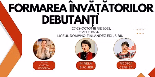 Formarea \u00eenv\u0103\u021b\u0103torilor debutan\u021bi
