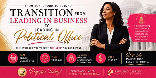 Leading In Business To Leading In Politics