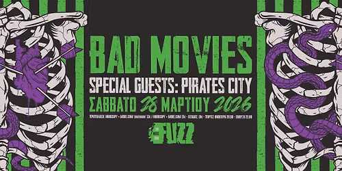 Bad Movies Live @ Fuzz , Athens w\/ Pirates City