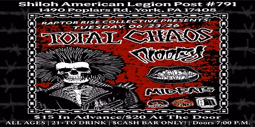 Total Chaos, Noogy, English Teeth, Mid Rats