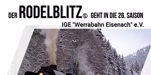 Rodelblitz - Fahrt von Gotha \u00fcber Eisenach, Meiningen nach Arnstadt und zur\u00fcck