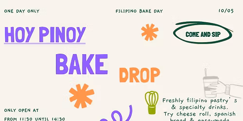 Hoy Pinoy BAKE DROP 2nd edition