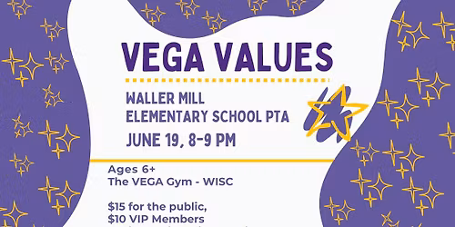 VEGA Values WISC - Open Gym for WMES PTA