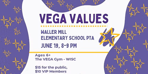 VEGA Values WISC - Open Gym for WMES PTA