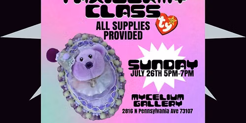 Plushie Taxidermy Class
