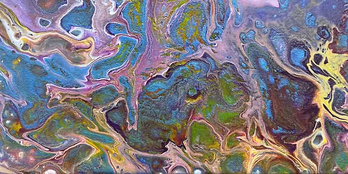 Fall Paint Pour Workshop - Choose your own color palette!