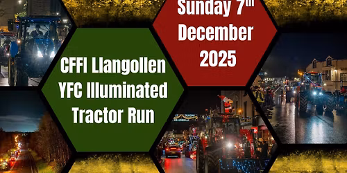 Llangollen Illuminated Tractor Run