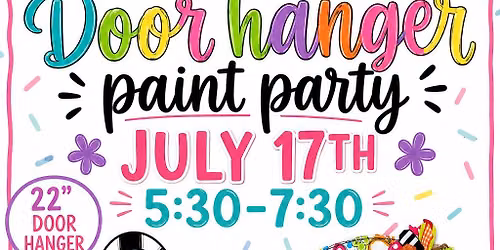 Everyday Door Hanger Paint Party