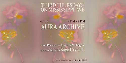 Third Thursday Aura Photos + Readings at Sage Crystals