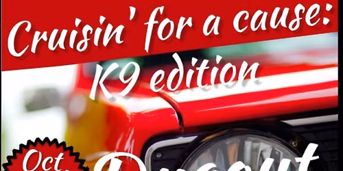Cruise in for a cause:K9 Edition Car Show 