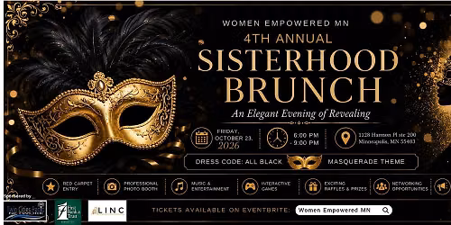 4th Annual Sisterhood Brunch: An Elegant Evening of Revealing