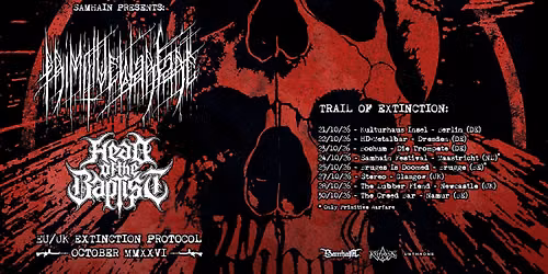 + Primitive Warfare + Head Of The Baptist - HD - Metalbar Dresden