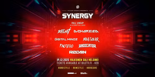 Pulsar Events presents: SYNERGY