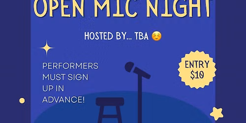 Theatre for All Summer Open Mic Night